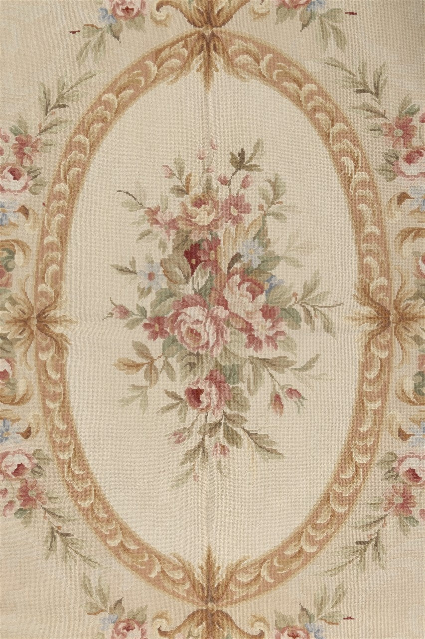 Tappeto Arazzo Aubusson - Arte tessile - Tessuto a Mano 278x183cm