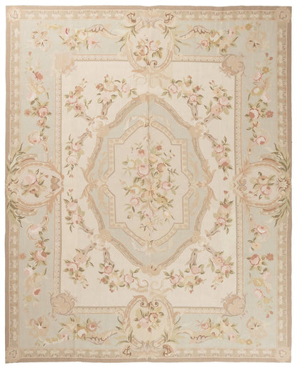 Tappeto Arazzo Aubusson - Arte tessile - Tessuto a Mano 209x208cm