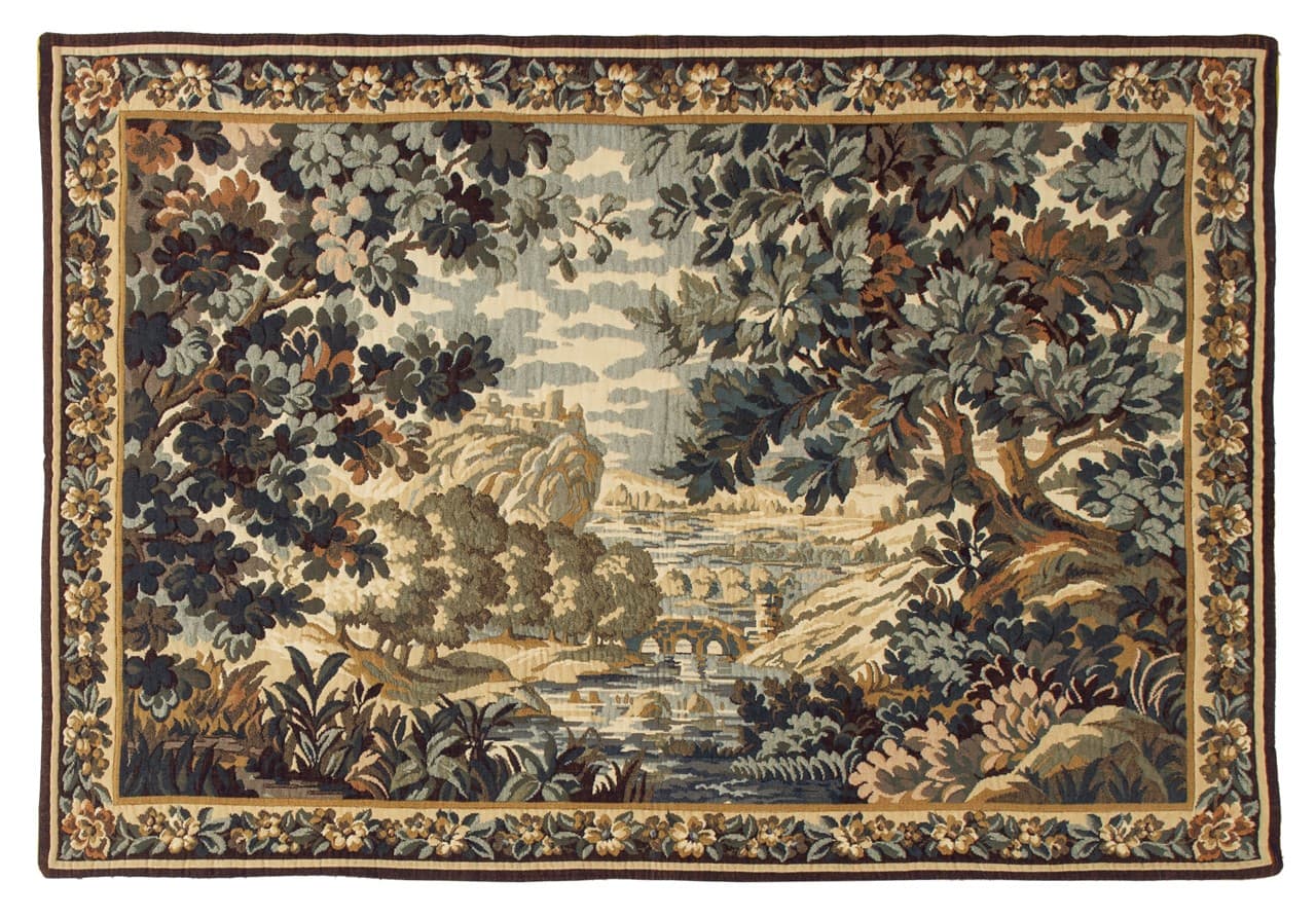 Authentic Antique French Rug 165x113cm