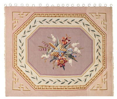 Authentic Antique French Rug 195x166cm