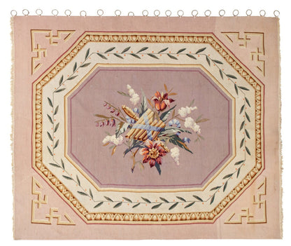 Authentic Antique French Rug 195x166cm