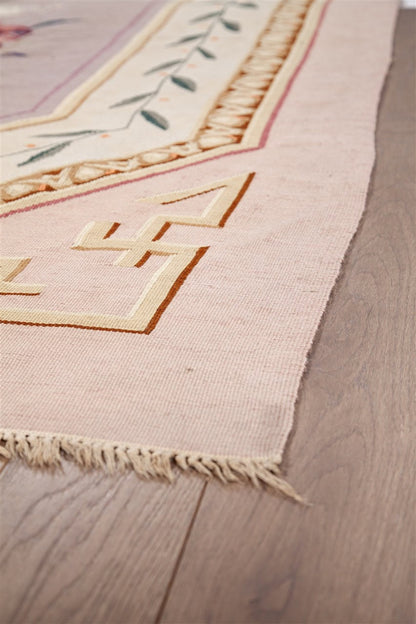 Authentic Antique French Rug 195x166cm