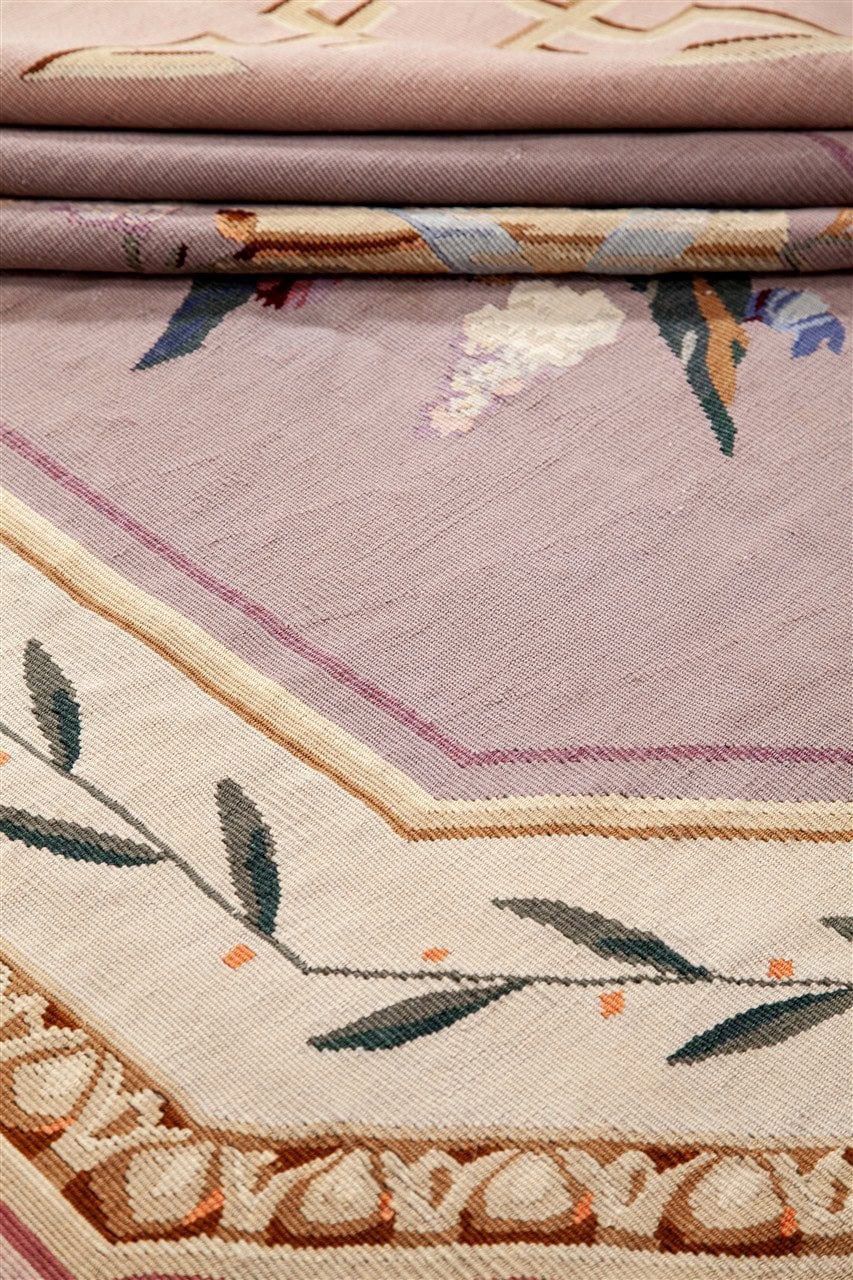 Authentic Antique French Rug 195x166cm