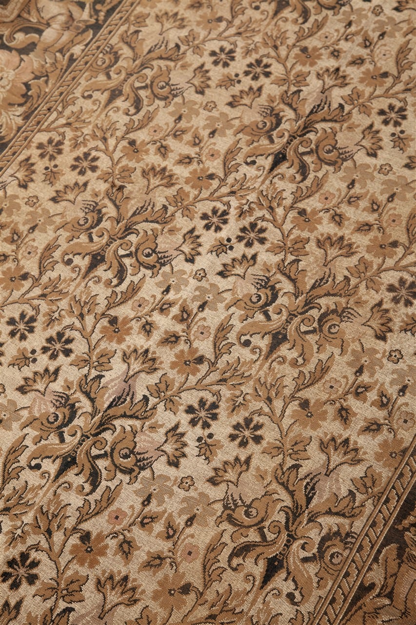 Authentic Antique French Rug 496x125cm