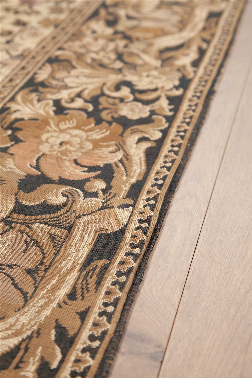 Authentic Antique French Rug 496x125cm