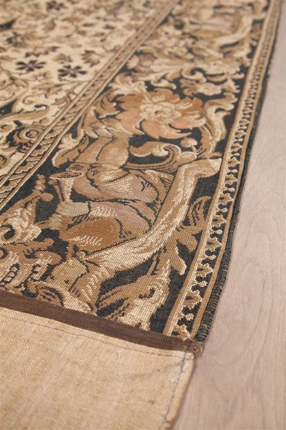 Authentic Antique French Rug 496x125cm