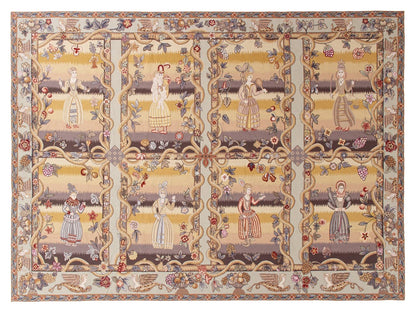 Tappeto Francese Antico Autentico  350x258cm