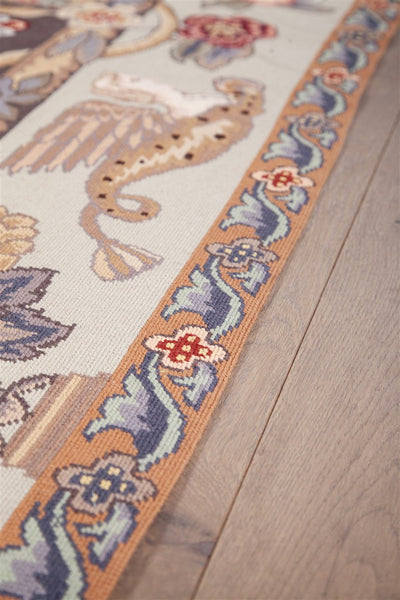 Authentic Antique French Rug 350x258cm
