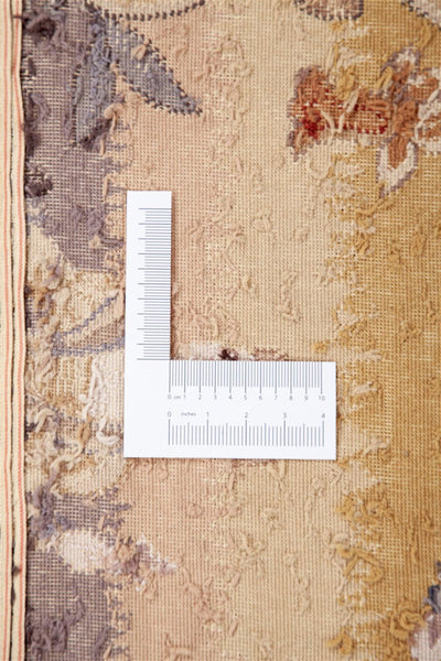 Authentic Antique French Rug 350x258cm