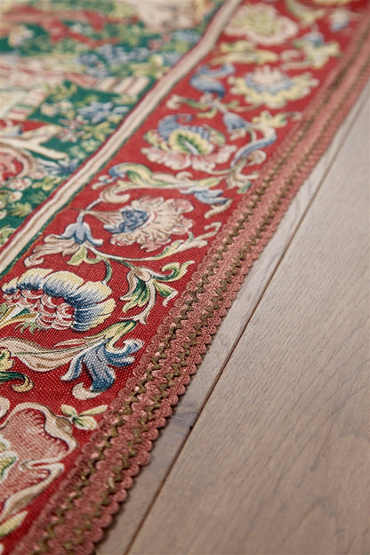 Authentic Antique French Rug 127x89cm