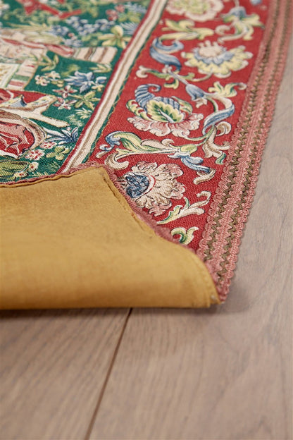 Authentic Antique French Rug 127x89cm