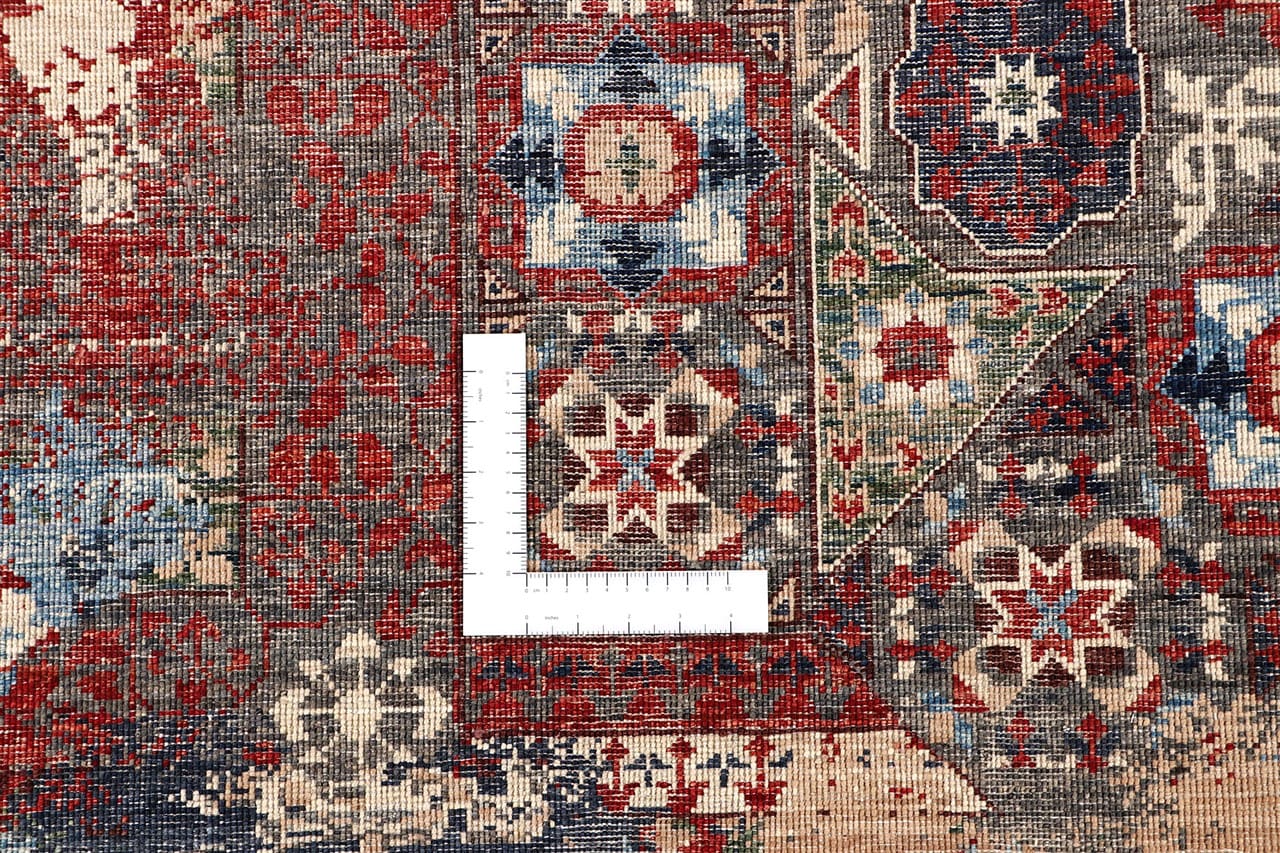 Tappeto Mamluk Moderno Multicolore, Fatto a mano, 303x246cm