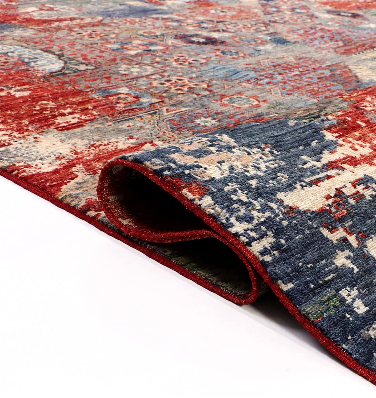 Tappeto Mamluk Moderno Multicolore, Fatto a mano, 303x246cm