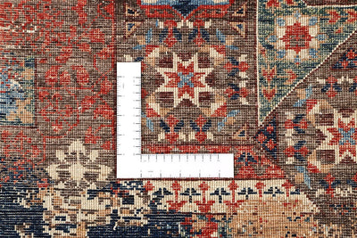 Tappeto Mamluk Moderno Multicolore, Fatto a mano, 301x239cm - CarpetLiving