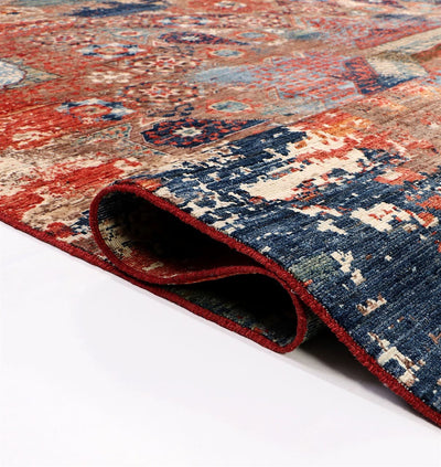 Tappeto Mamluk Moderno Multicolore, Fatto a mano, 301x239cm - CarpetLiving
