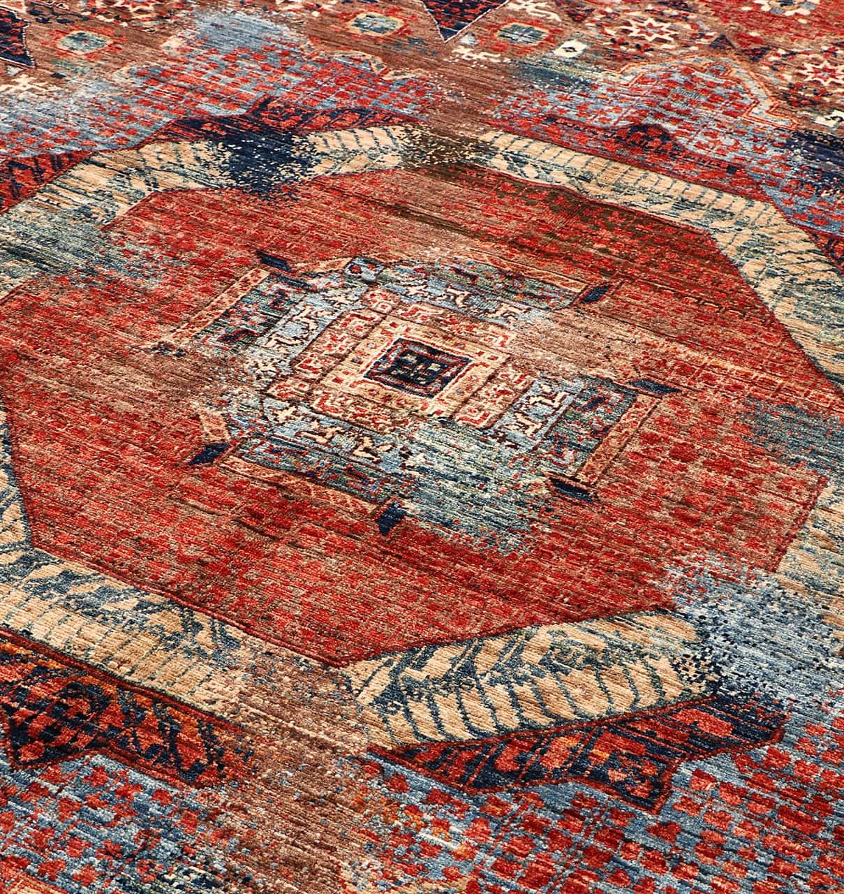 Tappeto Mamluk Moderno Multicolore, Fatto a mano, 301x239cm