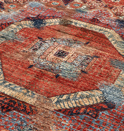 Tappeto Mamluk Moderno Multicolore, Fatto a mano, 301x239cm