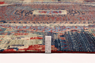 Tappeto Mamluk Moderno Multicolore, Fatto a mano, 295x248cm - CarpetLiving