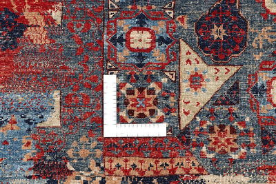 Tappeto Mamluk Moderno Multicolore, Fatto a mano, 295x248cm - CarpetLiving