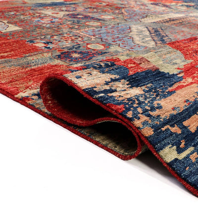 Tappeto Mamluk Moderno Multicolore, Fatto a mano, 295x248cm - CarpetLiving