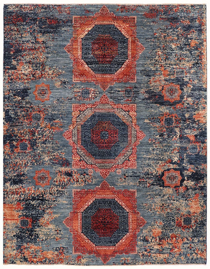 Tappeto Mamluk Moderno Multicolore, Fatto a mano, 301x232cm