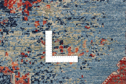 Tappeto Mamluk Moderno Multicolore, Fatto a mano, 301x232cm