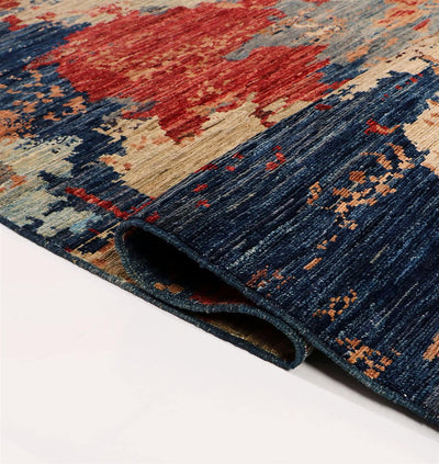 Tappeto Mamluk Moderno Multicolore, Fatto a mano, 426x296cm - CarpetLiving