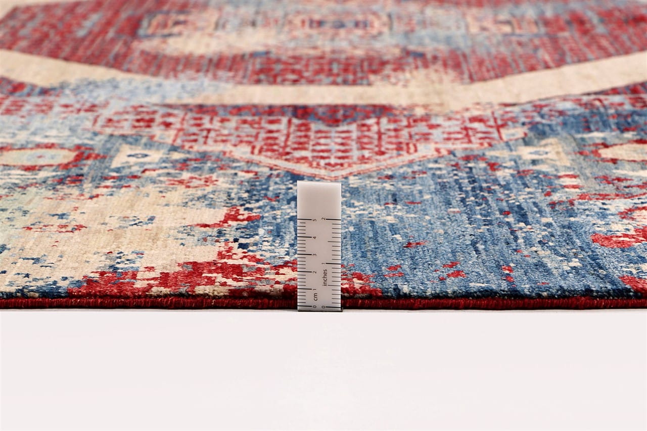 Tappeto Mamluk Moderno Multicolore, Fatto a mano, 300x239cm