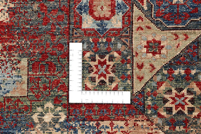 Tappeto Mamluk Moderno Multicolore, Fatto a mano, 300x239cm - CarpetLiving