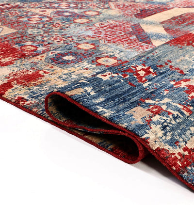 Tappeto Mamluk Moderno Multicolore, Fatto a mano, 300x239cm - CarpetLiving