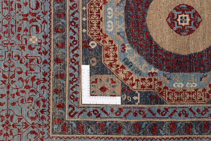 Tappeto Mamluk Moderno Multicolore, Fatto a mano, 541x359cm