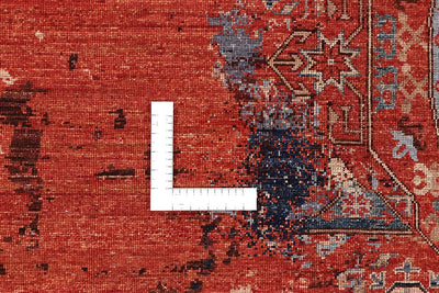 Tappeto Mamluk Moderno Multicolore, Fatto a mano, 363x269cm - CarpetLiving