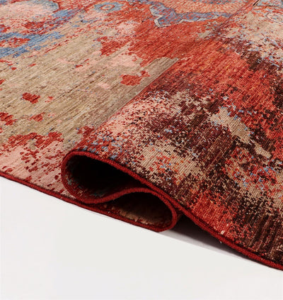 Tappeto Mamluk Moderno Multicolore, Fatto a mano, 363x269cm - CarpetLiving