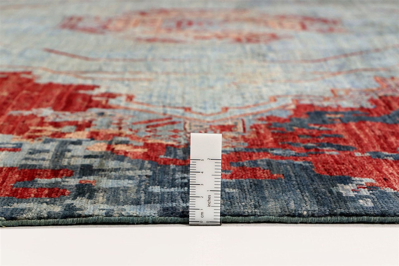 Tappeto Mamluk Moderno Multicolore, Fatto a mano, 349x274cm