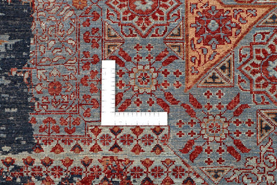 Tappeto Mamluk Moderno Multicolore, Fatto a mano, 349x274cm - CarpetLiving