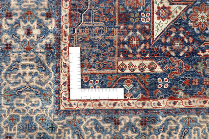 Tappeto Mamluk Moderno Multicolore, Fatto a mano, 202x148cm