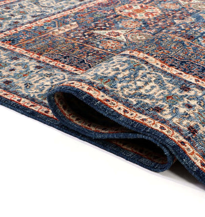 Tappeto Mamluk Moderno Multicolore, Fatto a mano, 202x148cm - CarpetLiving
