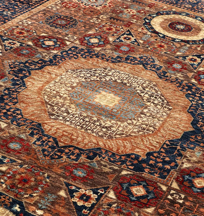 Tappeto Mamluk Moderno Multicolore, Fatto a mano, 205x146cm