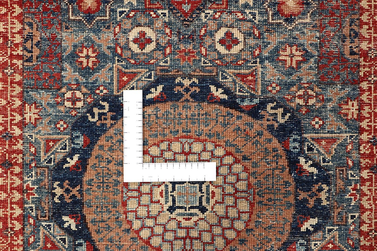 Tappeto Passatoia Mamluk Moderno Multicolore, Fatto a mano, 556x78cm