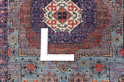 Tappeto Passatoia Mamluk Moderno Multicolore, Fatto a mano, 899x74cm