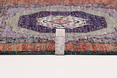 Tappeto Passatoia Mamluk Moderno Multicolore, Fatto a mano, 468x76cm - CarpetLiving