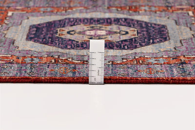 Tappeto Passatoia Mamluk Moderno Multicolore, Fatto a mano, 472x76cm - CarpetLiving