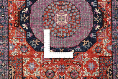 Tappeto Passatoia Mamluk Moderno Multicolore, Fatto a mano, 472x76cm - CarpetLiving