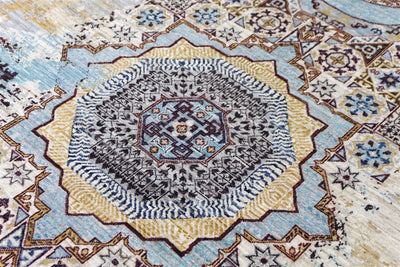 Tappeto Mamluk Moderno Multicolore, Fatto a mano, 273x182cm - CarpetLiving