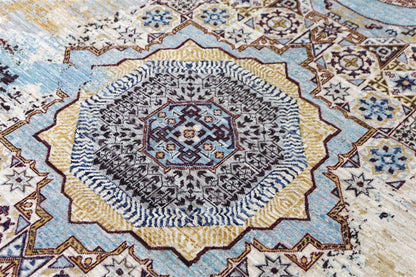 Tappeto Mamluk Moderno Multicolore, Fatto a mano, 273x182cm