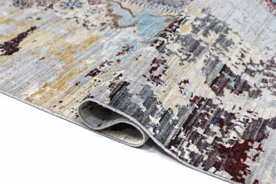 Tappeto Mamluk Moderno Multicolore, Fatto a mano, 273x182cm - CarpetLiving