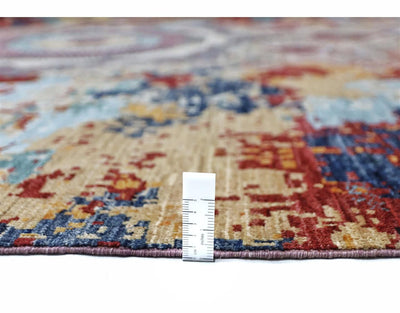 Tappeto Mamluk Moderno Multicolore, Fatto a mano, 452x359cm - CarpetLiving
