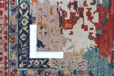 Tappeto Mamluk Moderno Multicolore, Fatto a mano, 452x359cm - CarpetLiving