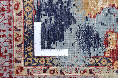 Tappeto Mamluk Moderno Multicolore, Fatto a mano, 446x359cm - CarpetLiving