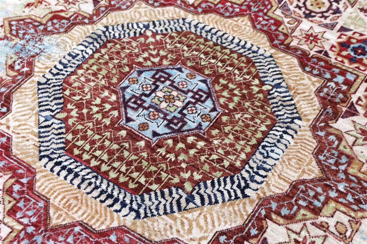 Tappeto Mamluk Moderno Multicolore, Fatto a mano, 358x269cm